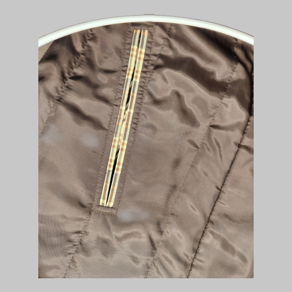 Claiborne Button Up Brown Coat With Removable Line Size L Brown - Picture 4 of 6